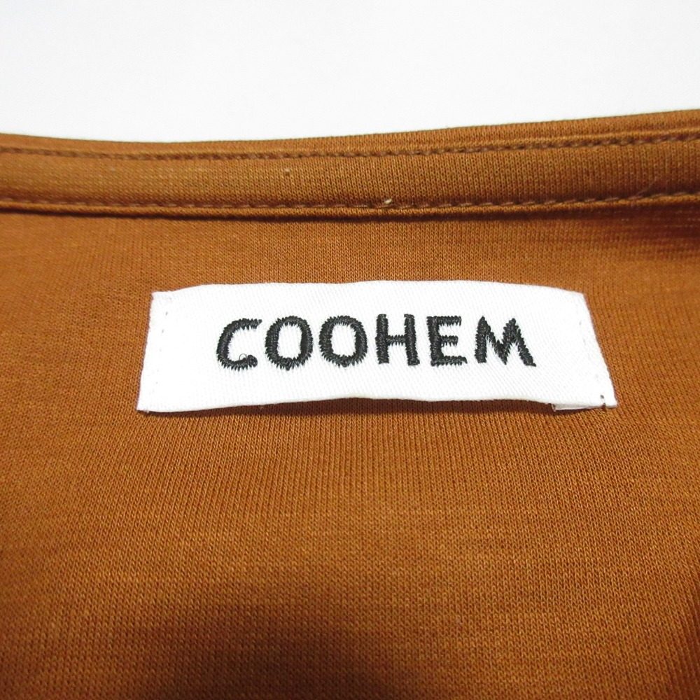 COOHEM フリンジクロシェヘムTシャツ