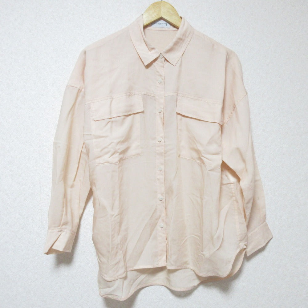 マッキントッシュ シアー キュプラ シフォン ブラウス