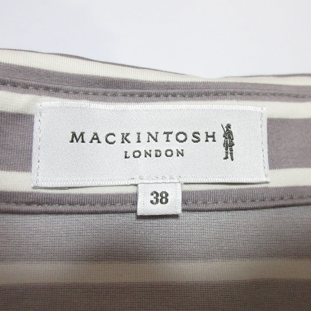 Mackintosh Essential Collection プレーティング天竺ボーダープルオーバー