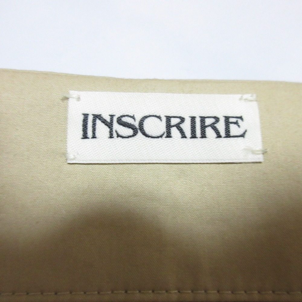 INSCRIRE ノー カラー シャツ ジャケット