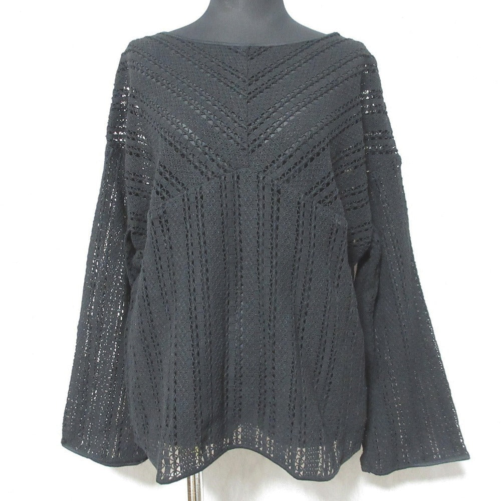 MACPHEE ラッセル レース ボートネック ブラウス