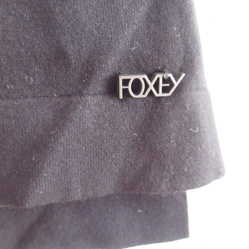 FOXEY NEW YORK ノースリーブニットカットソー