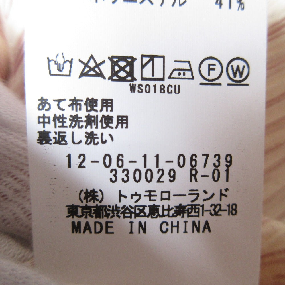 トゥモローランド マカフィー コットンポリエステルワンピース