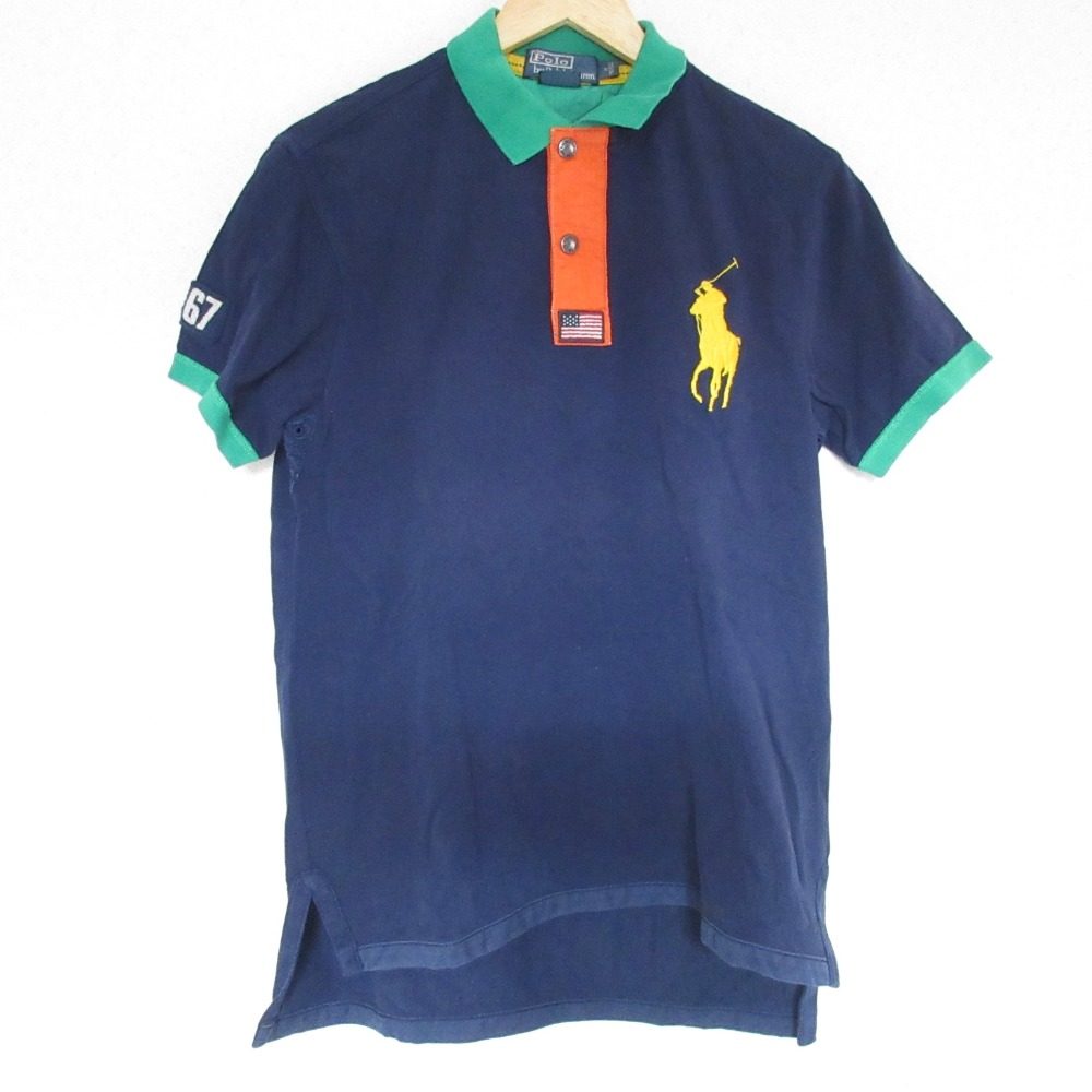 Polo by Ralph Lauren CUSTOM FIT コットン ポロシャツ