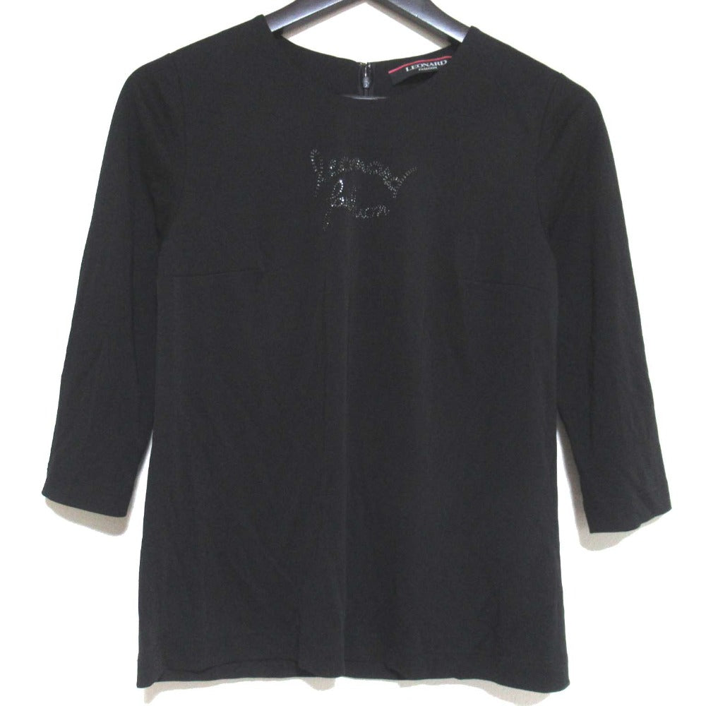 LEONARD FASHION カンカン ストレッチ カットソー