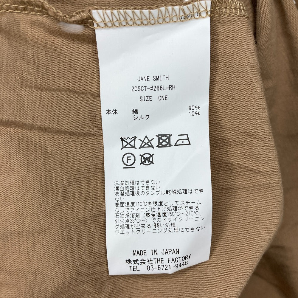 JANE SMITH ロンハーマン別注 コットンシルクカットソー