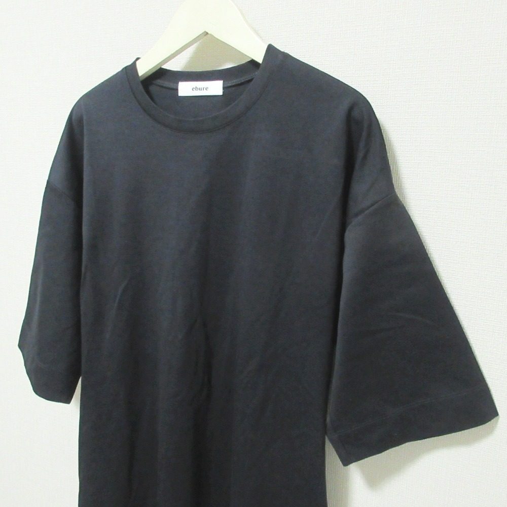 ebure バック ギャザー ロング ドレス