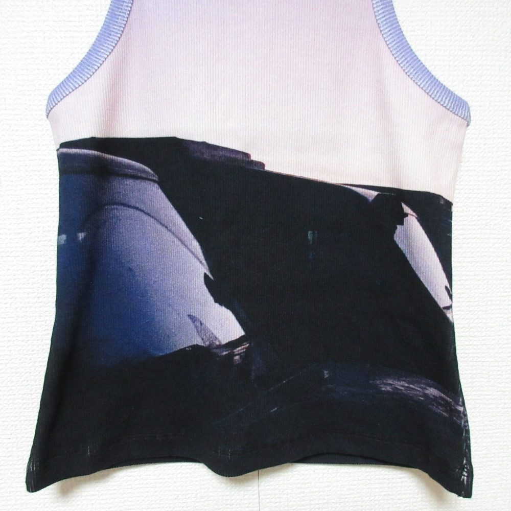 MSGM タンクトップ ノースリーブカットソー