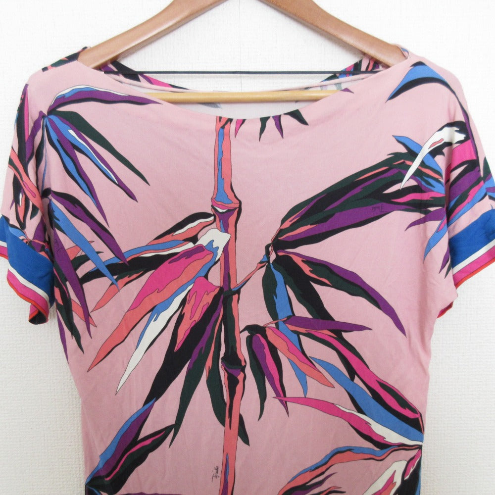 Emilio Pucci バンブープリントショートスリーブカットソー