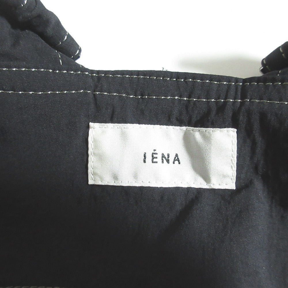 IENA タスラン V ネック ドレス ジャンパー スカート