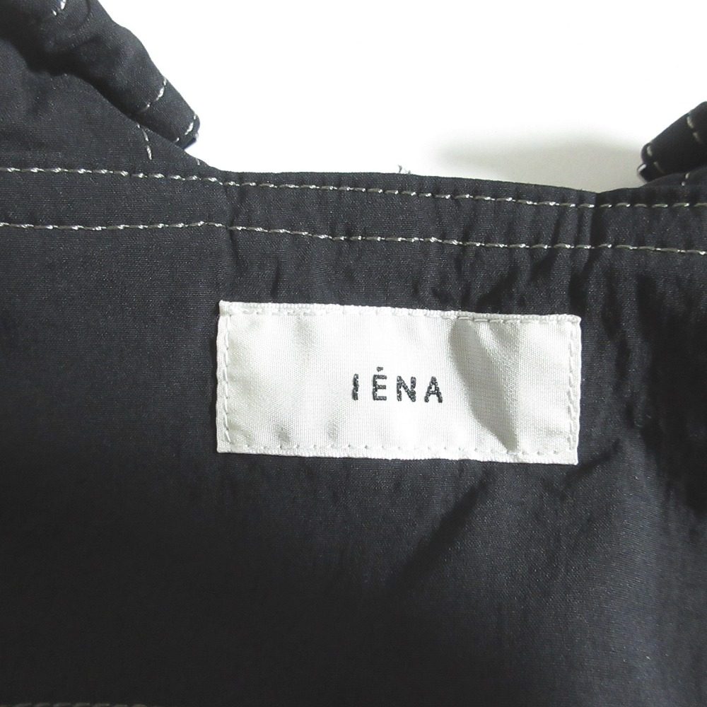 IENA タスラン V ネック ドレス ジャンパー スカート