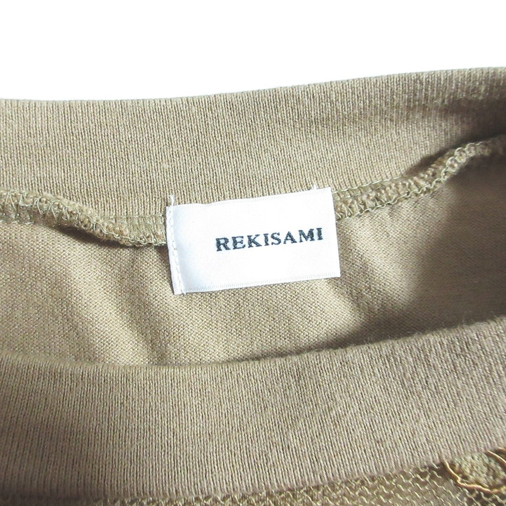 REKISAMI レースカットソー