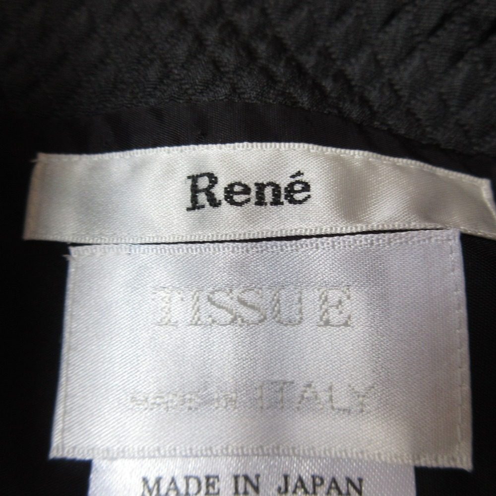 Rene イタリアン ファブリック ドレス