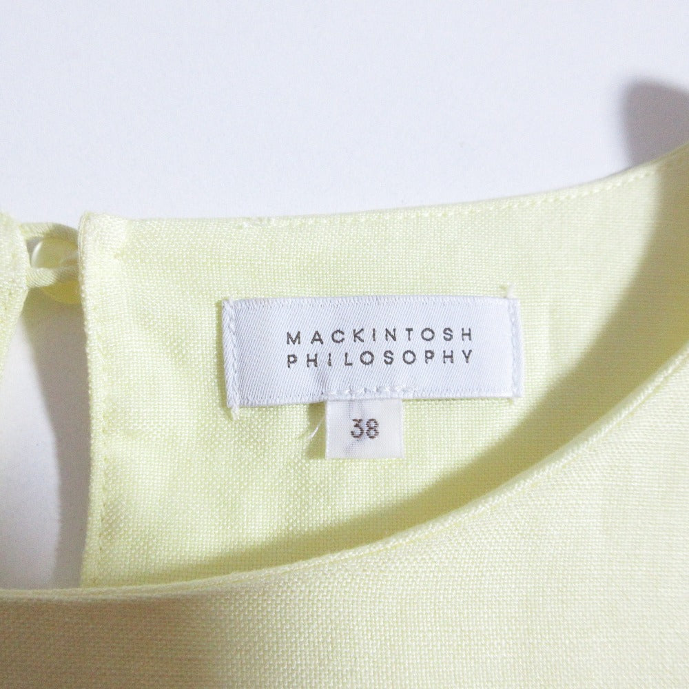 MACKINTOSH PHILOSOPHY リネンブラウス
