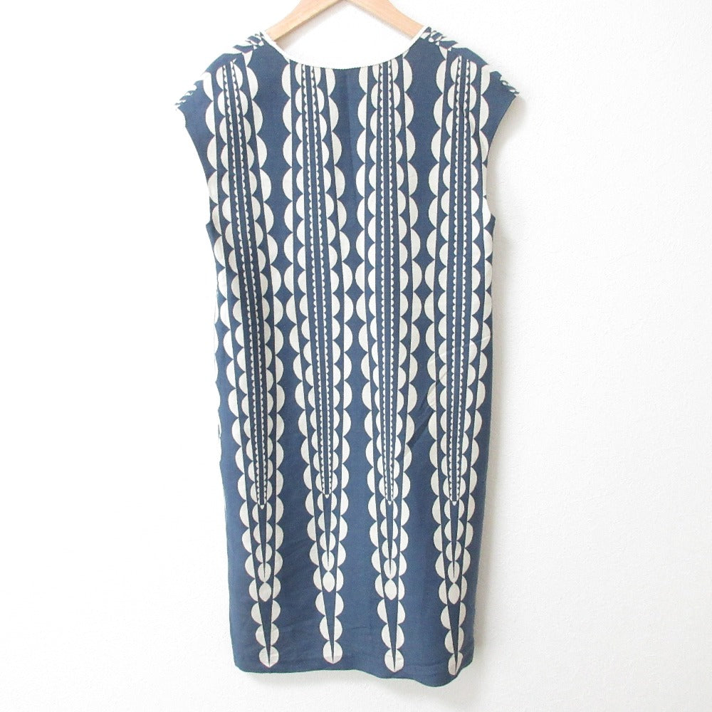 mina perhonen cloudy flower シルク カシミア ブレンド ドレス