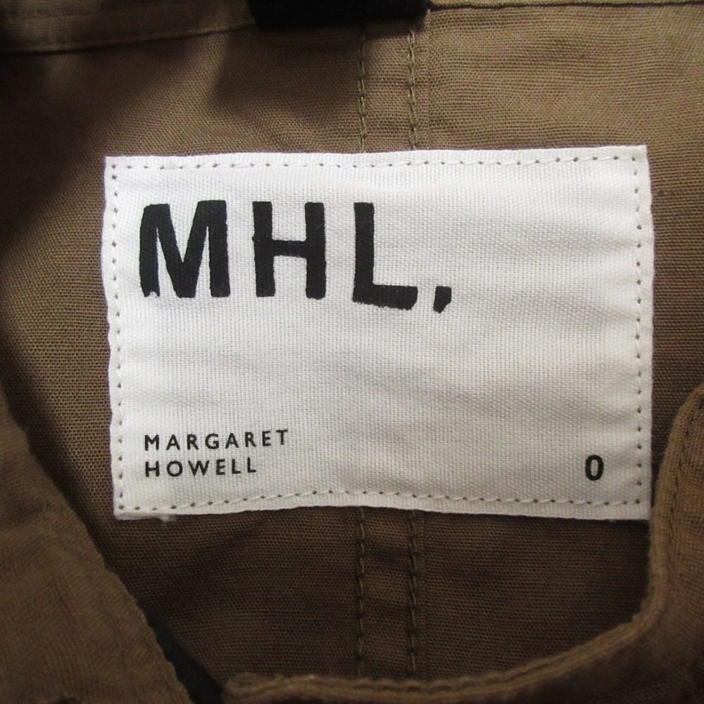 MARGARET HOWELL バンドカラー シャツドレス