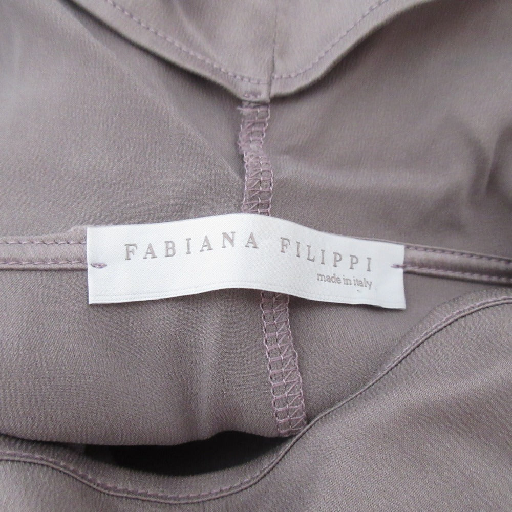 Fabiana Filippi ストレッチ シルク ニット ドレス