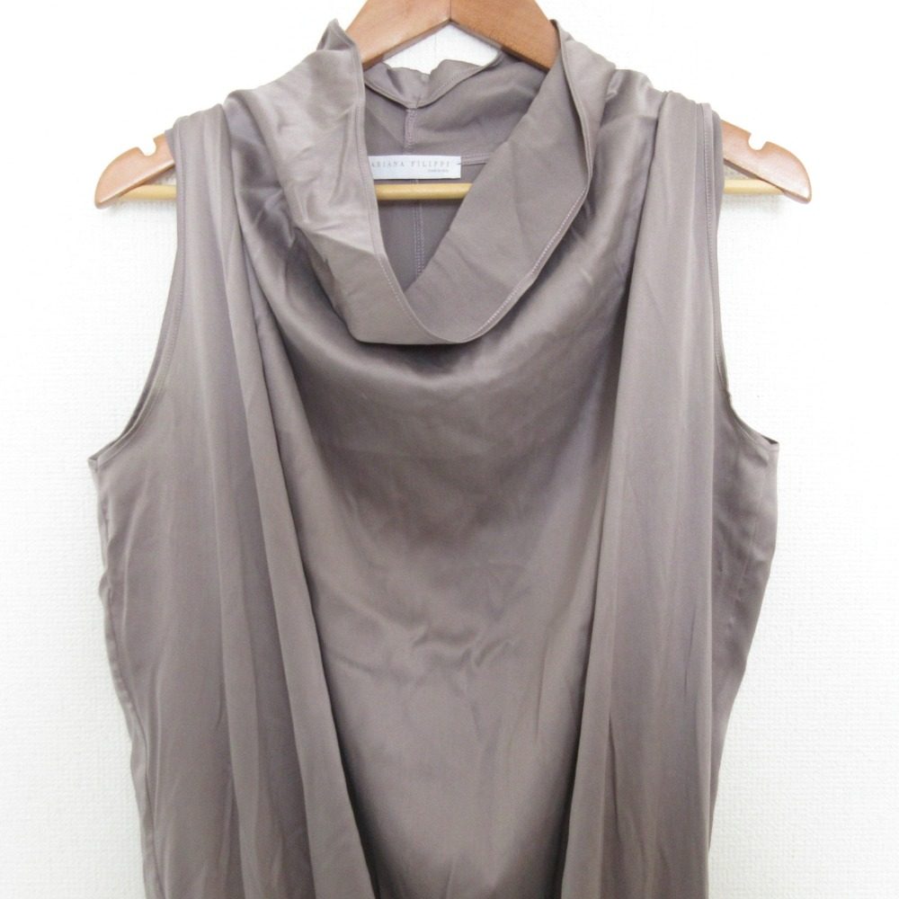 Fabiana Filippi ストレッチ シルク ニット ドレス