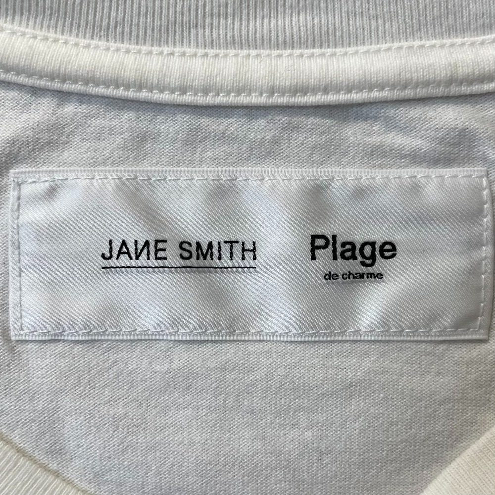 JANE SMITH プラージュ 限定 プリント 長袖 Tシャツ