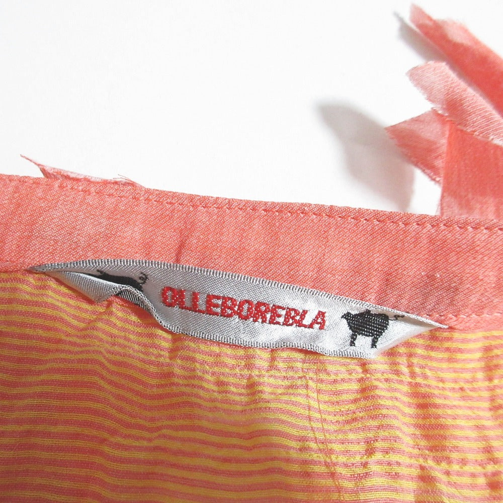 Olleborebla ブタサン フリンジ ブラウス