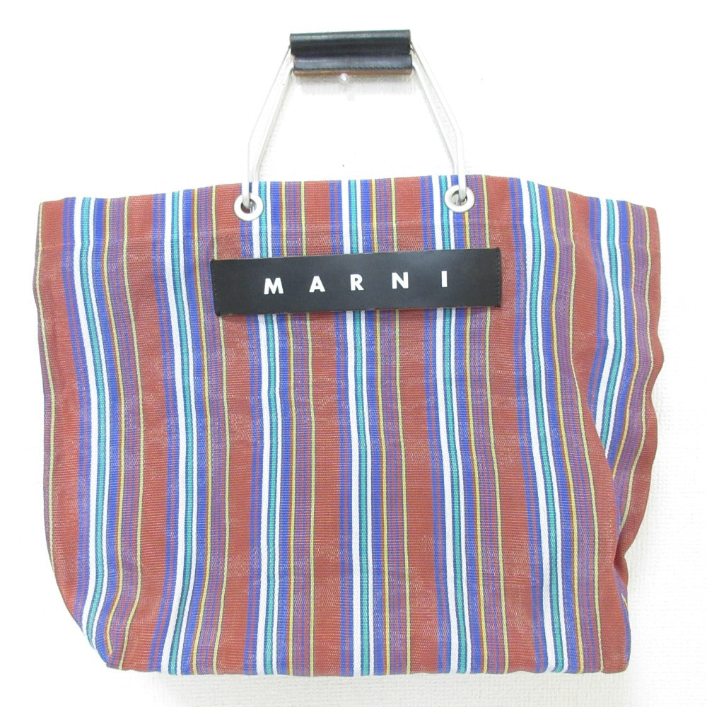 マルニ フラワー カフェ マーケット トート バッグ