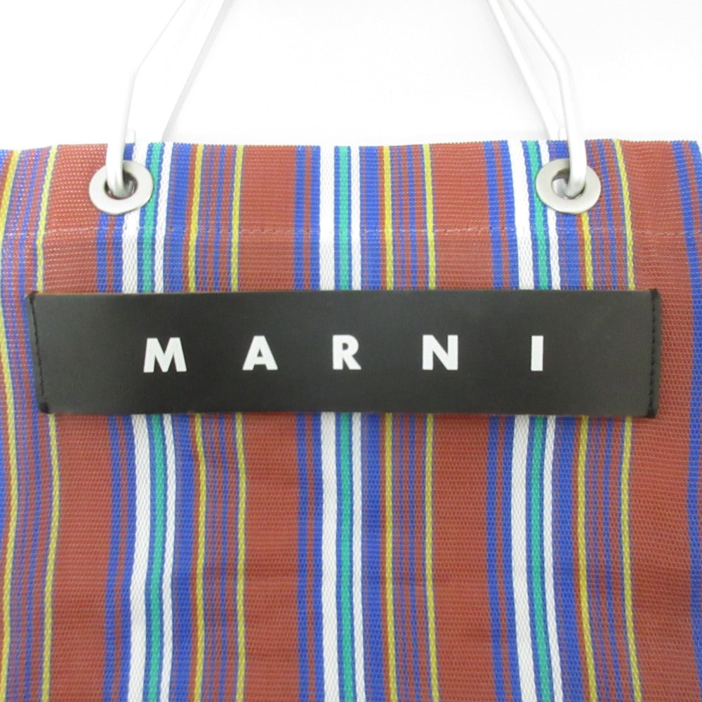 マルニ フラワー カフェ マーケット トート バッグ