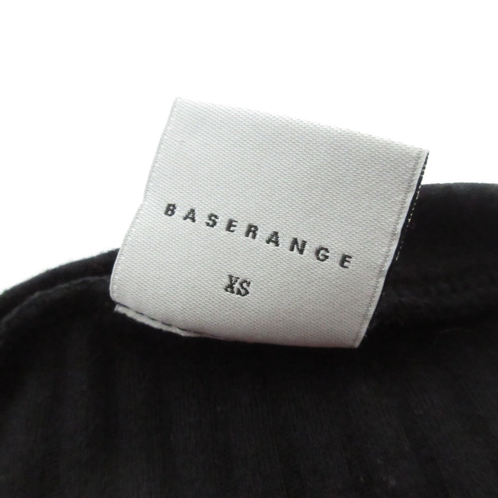 Baserange コットン リブカットソー