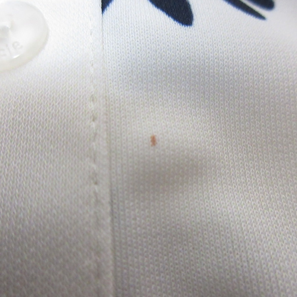 NARACAMICIE フラワープリント ボウタイ 長袖ブラウス