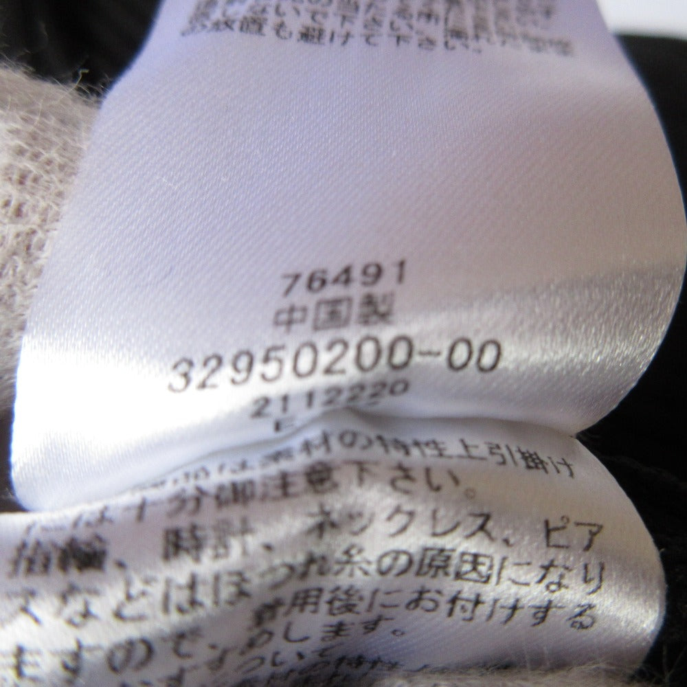 アンド クチュール リブ ジッパー カーディガン