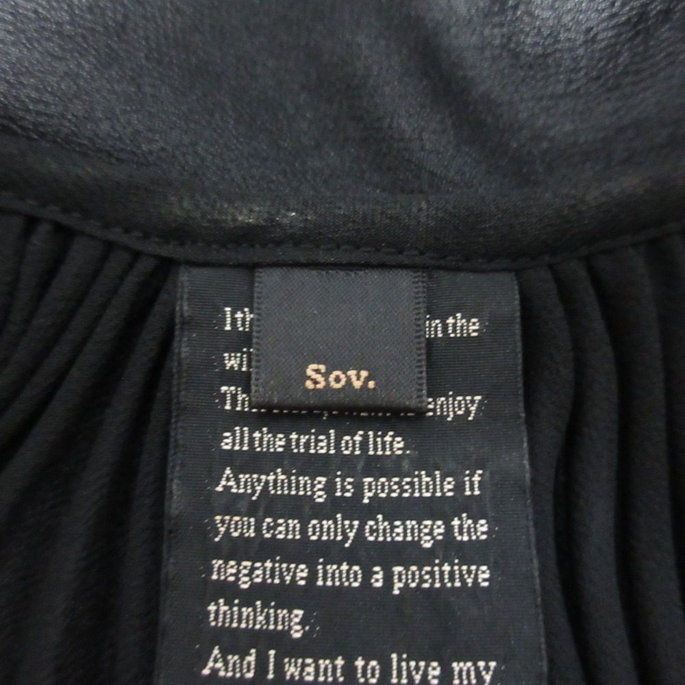 Sov. DOUBLE STANDARD CLOTHING プリーツ ドレス