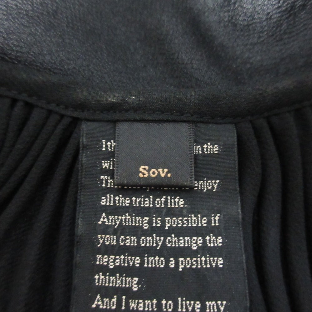 Sov. DOUBLE STANDARD CLOTHING プリーツ ドレス