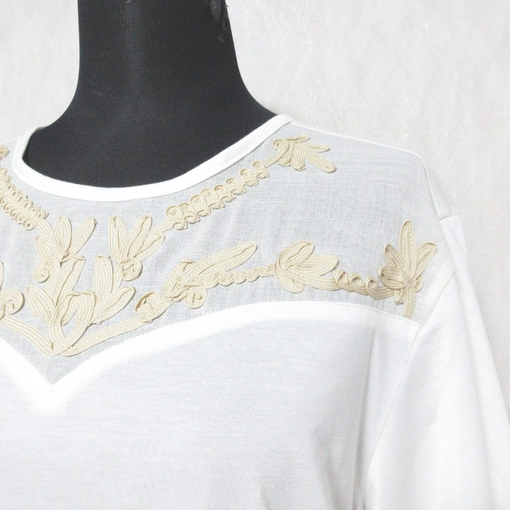 LOKITHO for PARIGOT コード刺シアーTシャツ
