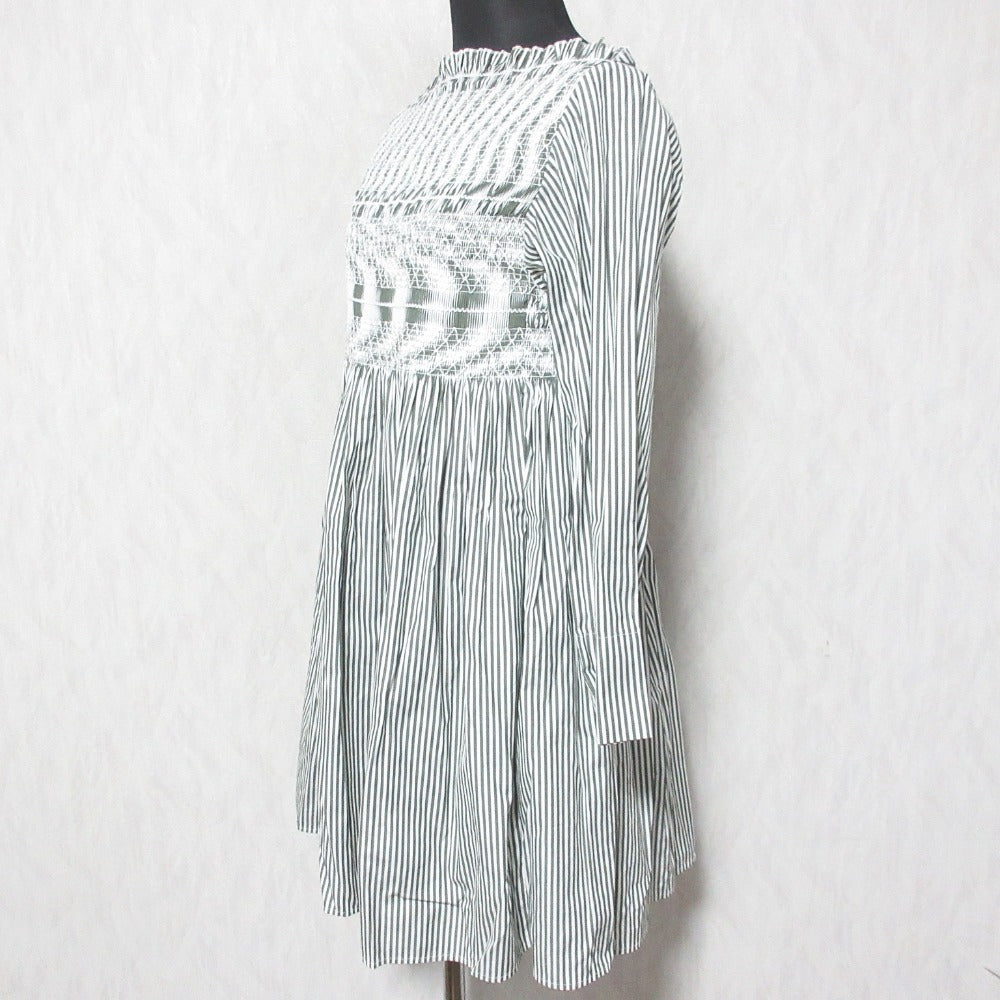 49AV JUNKO SHIMADA ボート ネック ストライプ ドレス