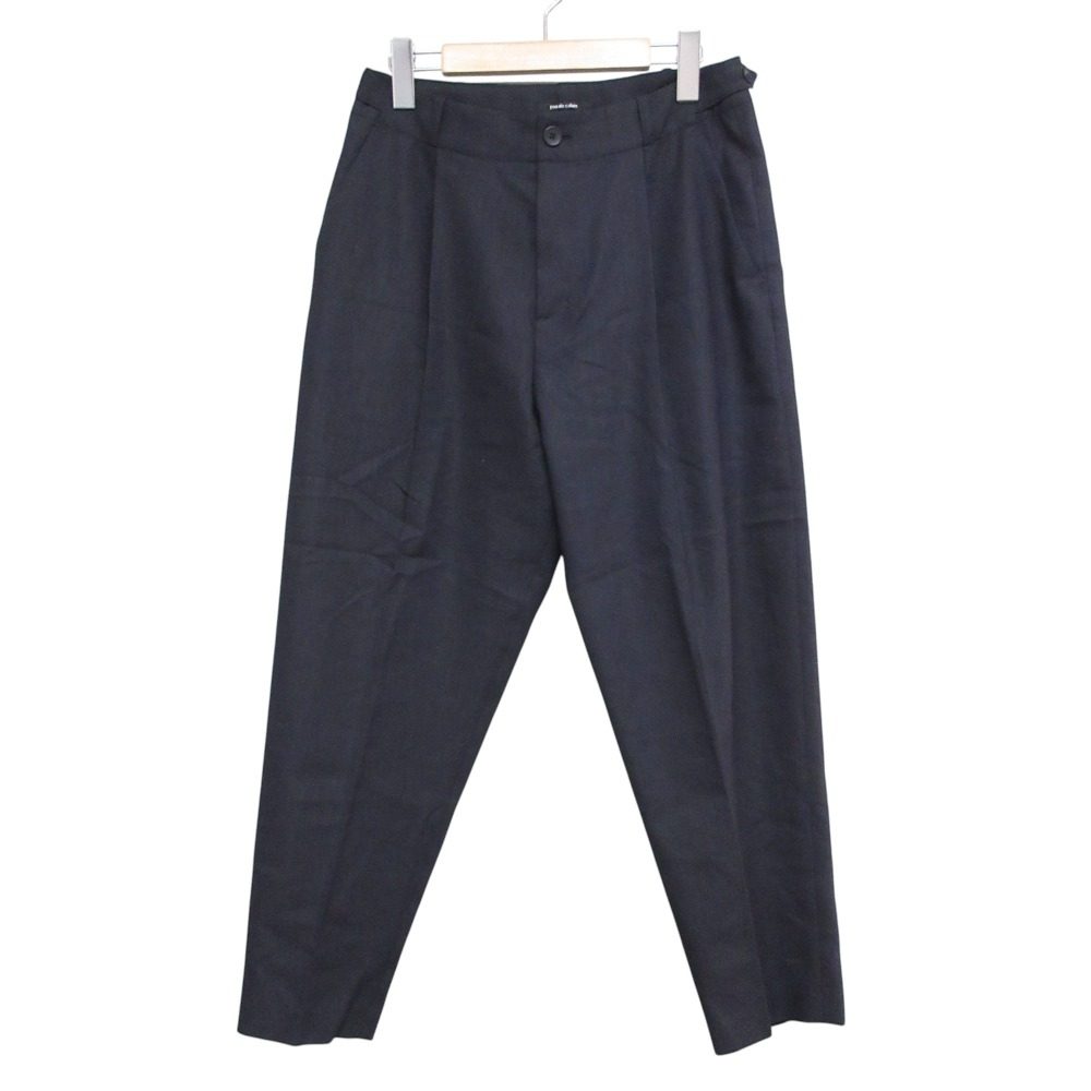 pas de calais コットン リネン テーパード パンツ