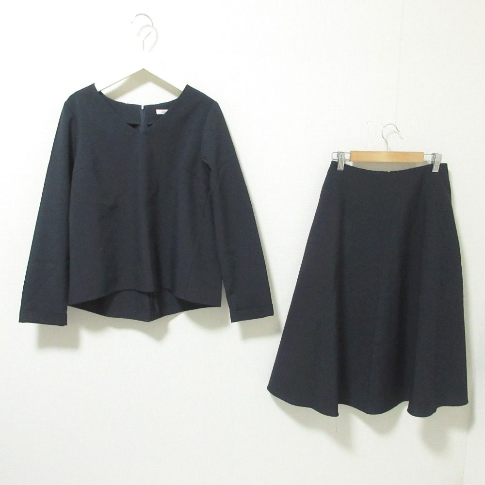 MICA&DEAL Vネック ブラウス 2way セットアップ スカート