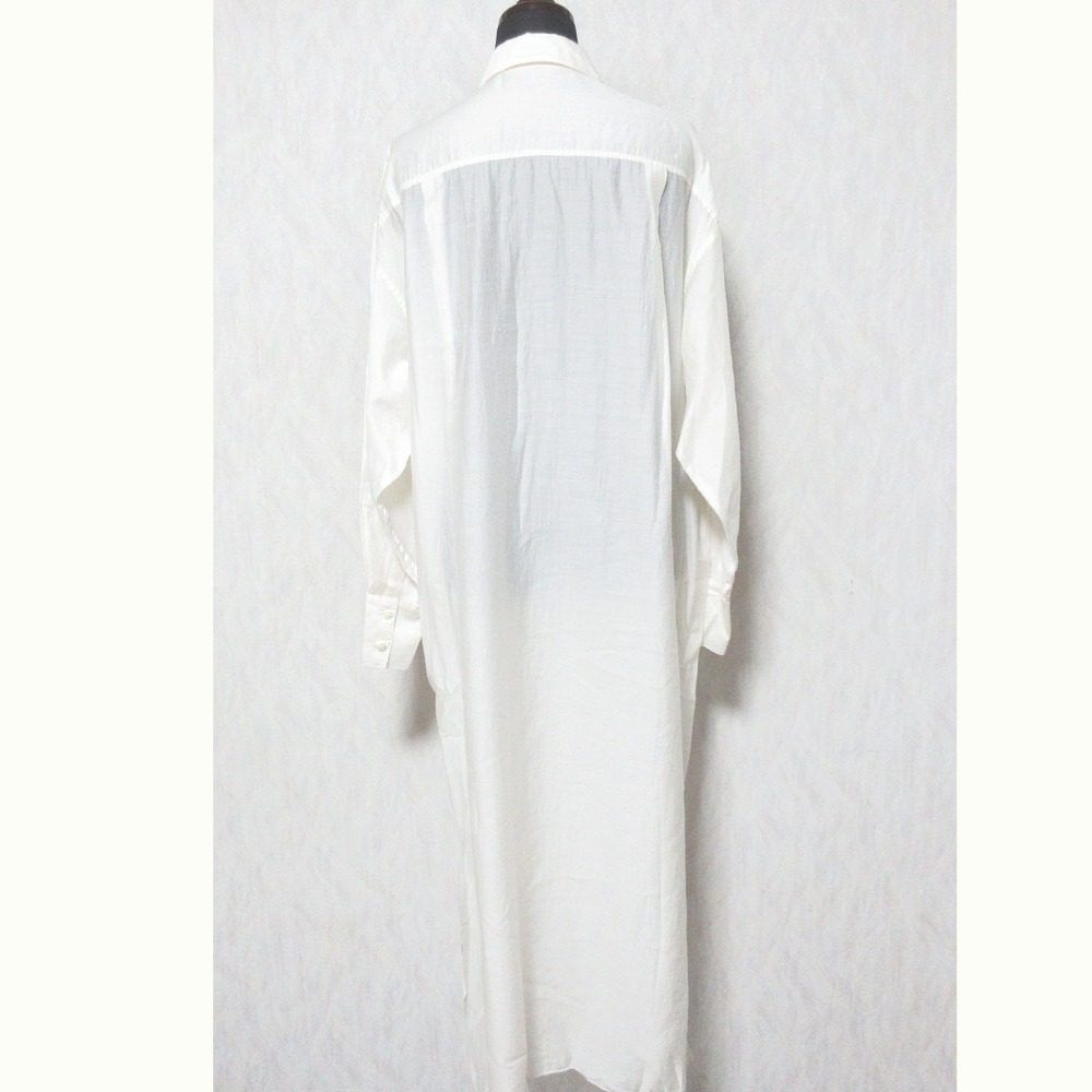 IENA リヨセル ロング シャツ ドレス
