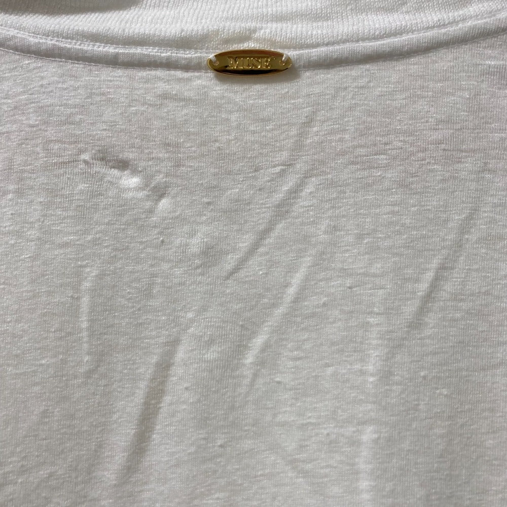 MUSE de Deuxieme Classe LINEN BASE リネンTシャツ