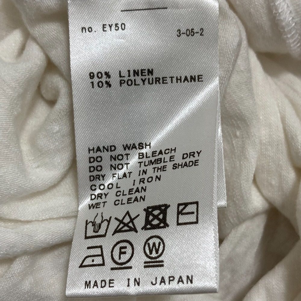 MUSE de Deuxieme Classe LINEN BASE リネンTシャツ