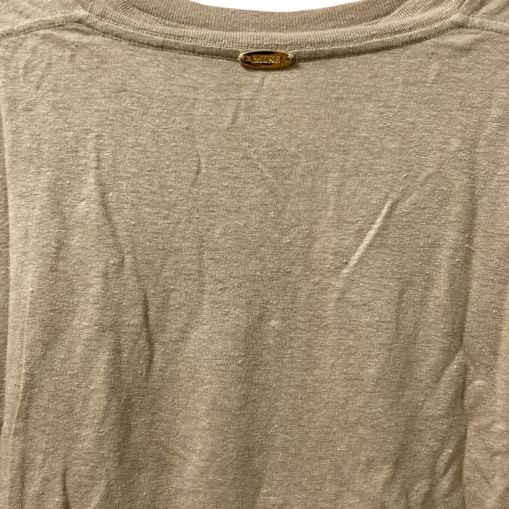 MUSE de Deuxieme Classe LINEN BASE リネンTシャツ