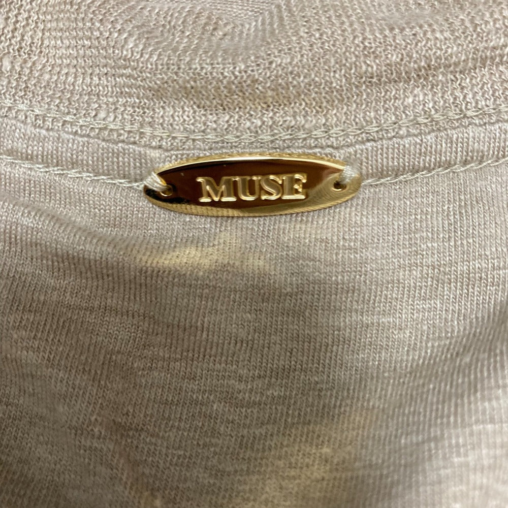 MUSE de Deuxieme Classe LINEN BASE リネンTシャツ