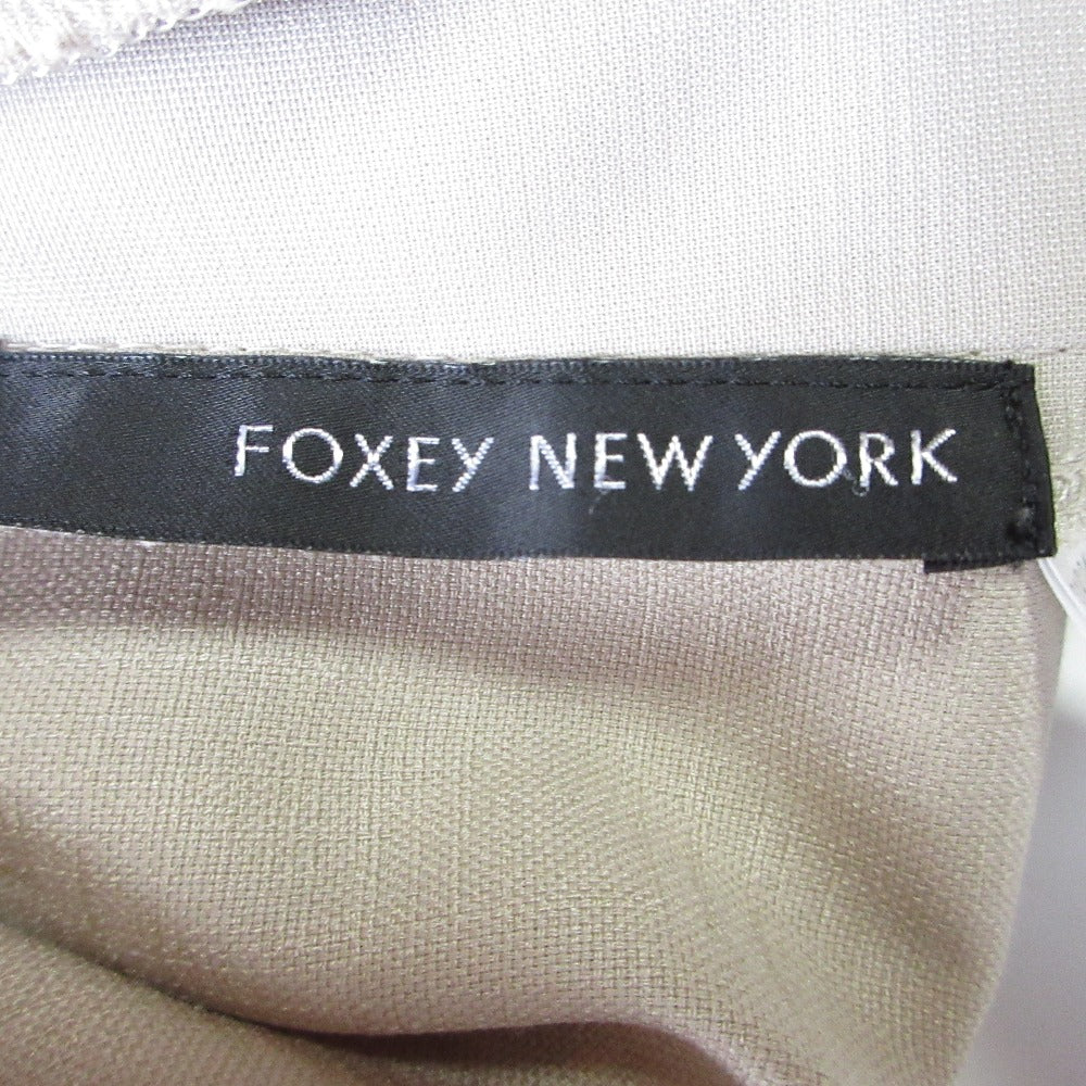 FOXEY NEW YORK リネン ウィップ ドレス