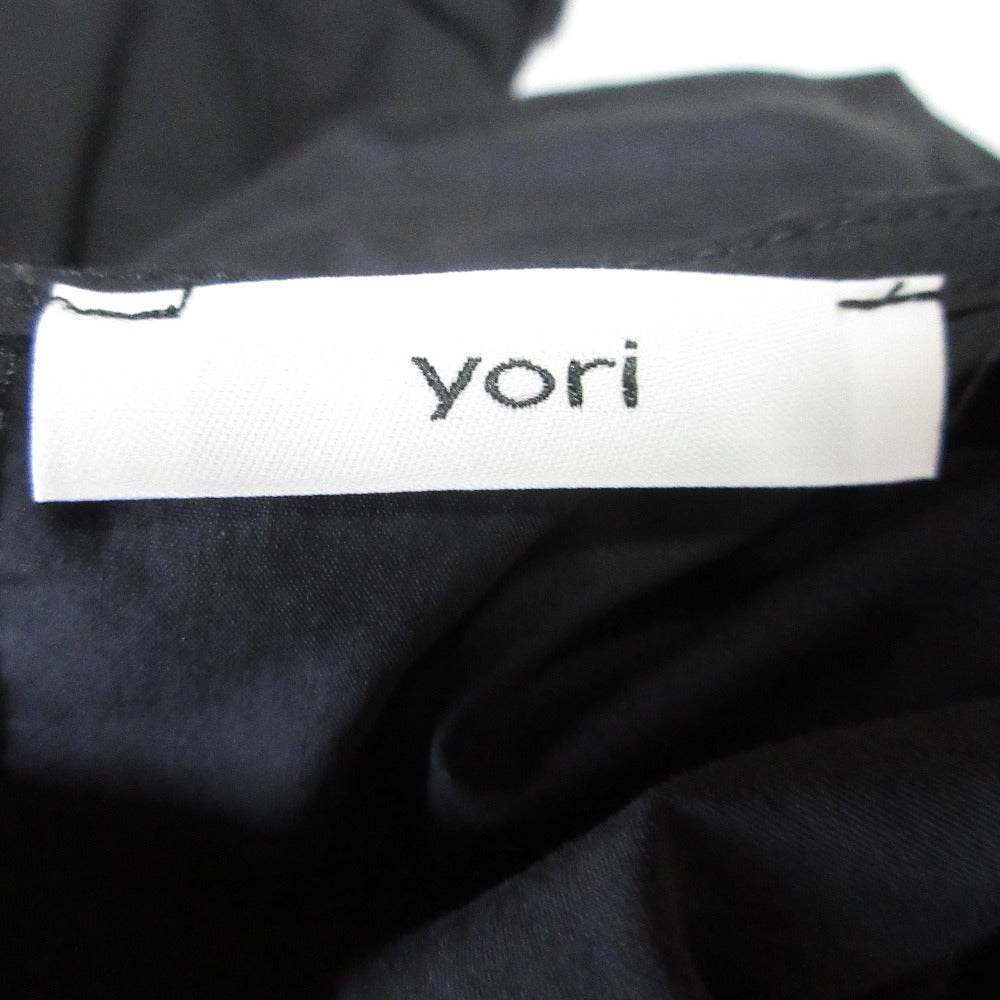 yori フリル カラー ティアード 長袖 ブラウス