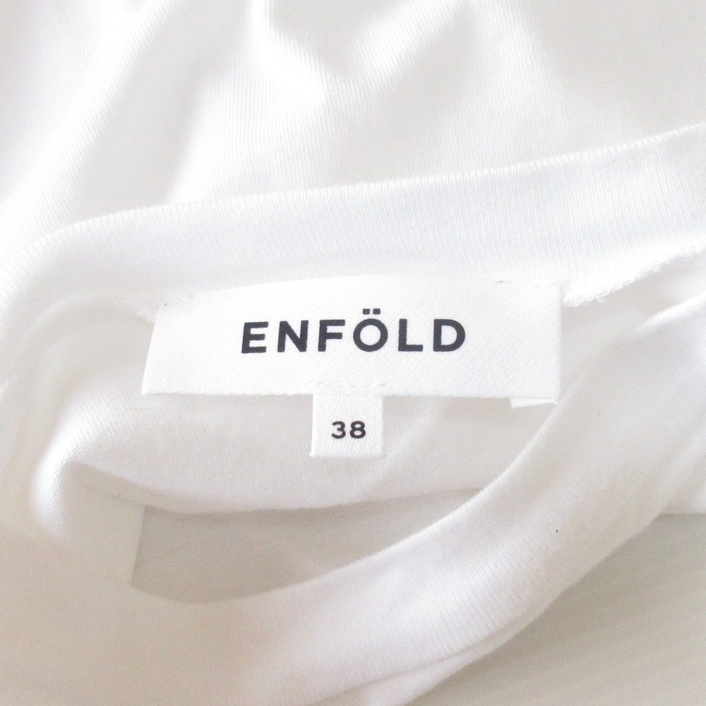 ENFOLD スクリュー スリーブ プルオーバー