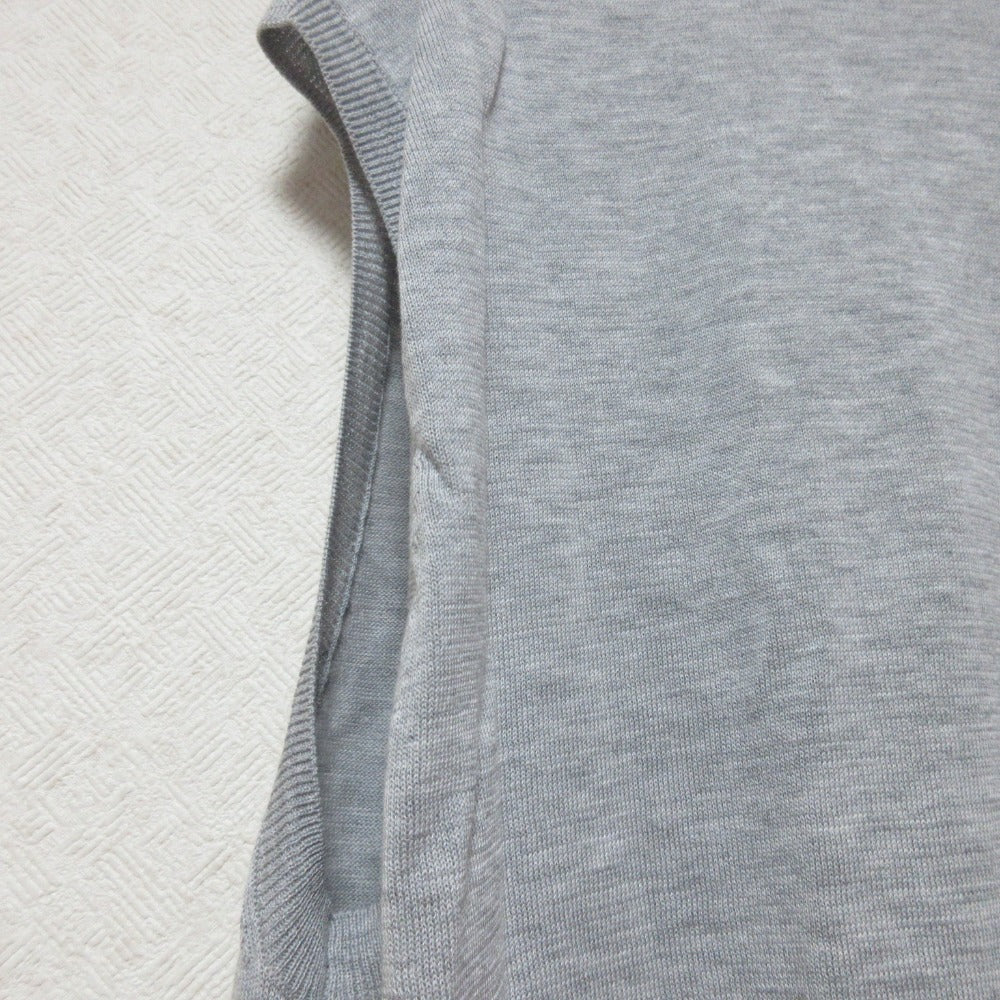 LOUNIE シルク ブレンド ノースリーブ ニット チュニック