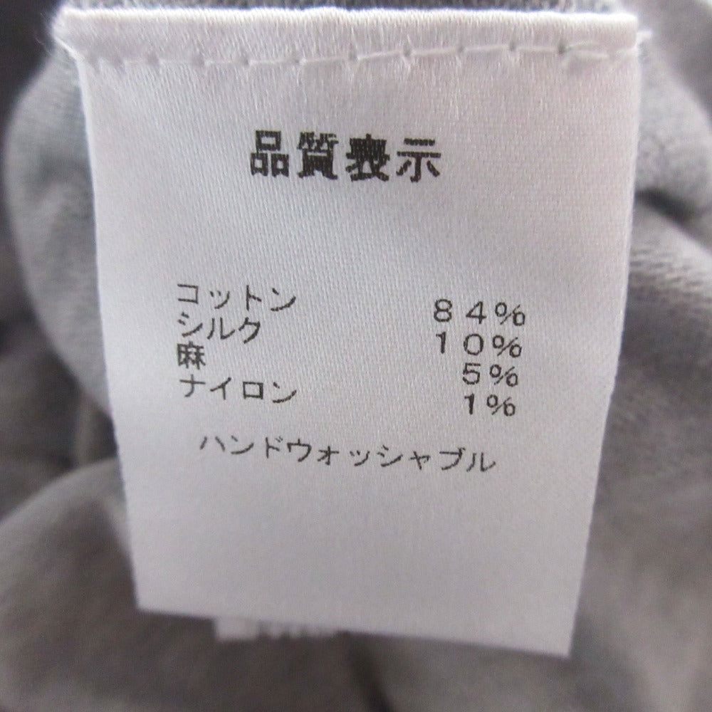 LOUNIE シルク ブレンド ノースリーブ ニット チュニック