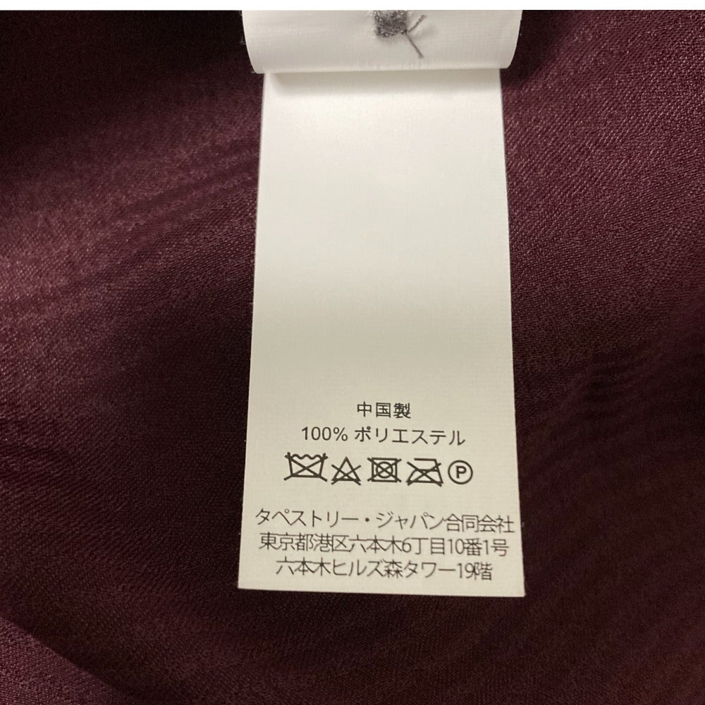 ケイトスペード サテンシャツワンピース