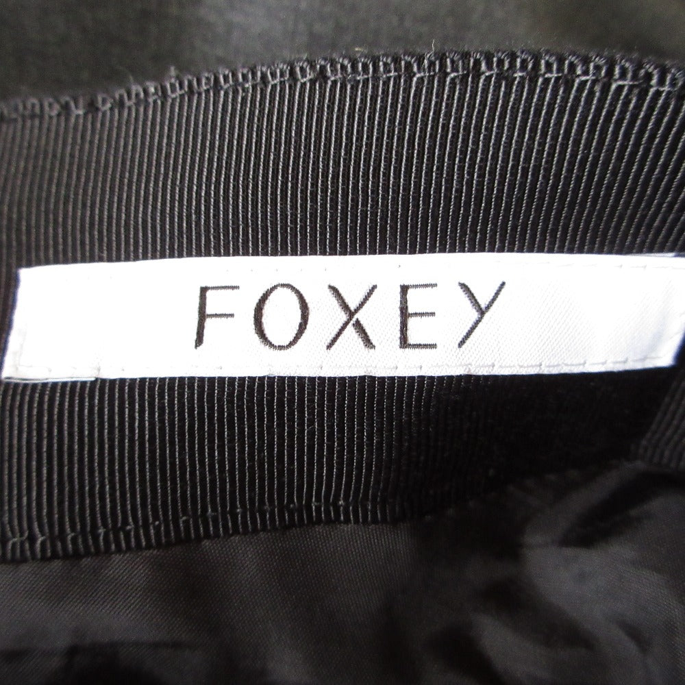 FOXEY ワッフル フレア スカート