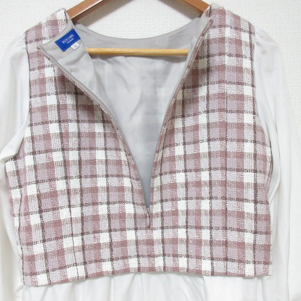 BLUE LABEL CRESTBRIDGE サマー ツイード セットアップ
