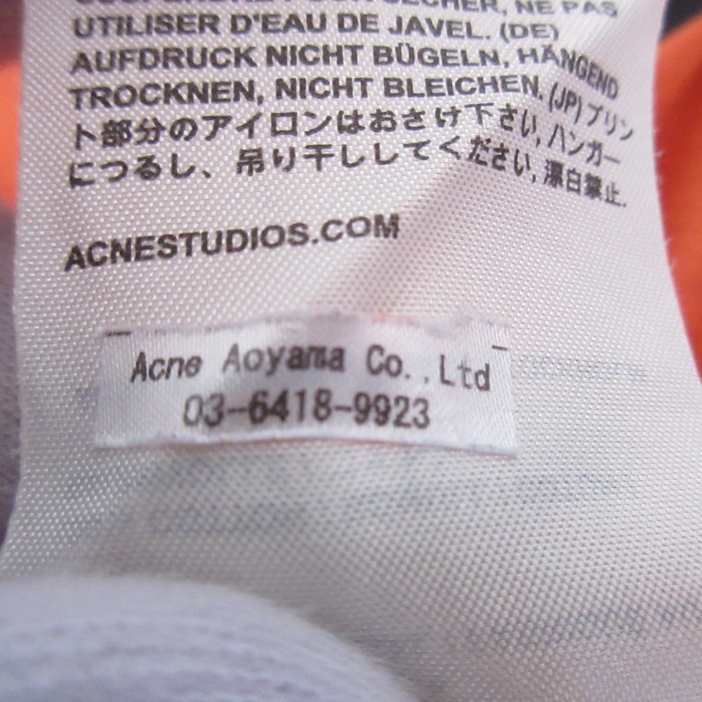 アクネストゥディオズ プリントノースリーブカットソー