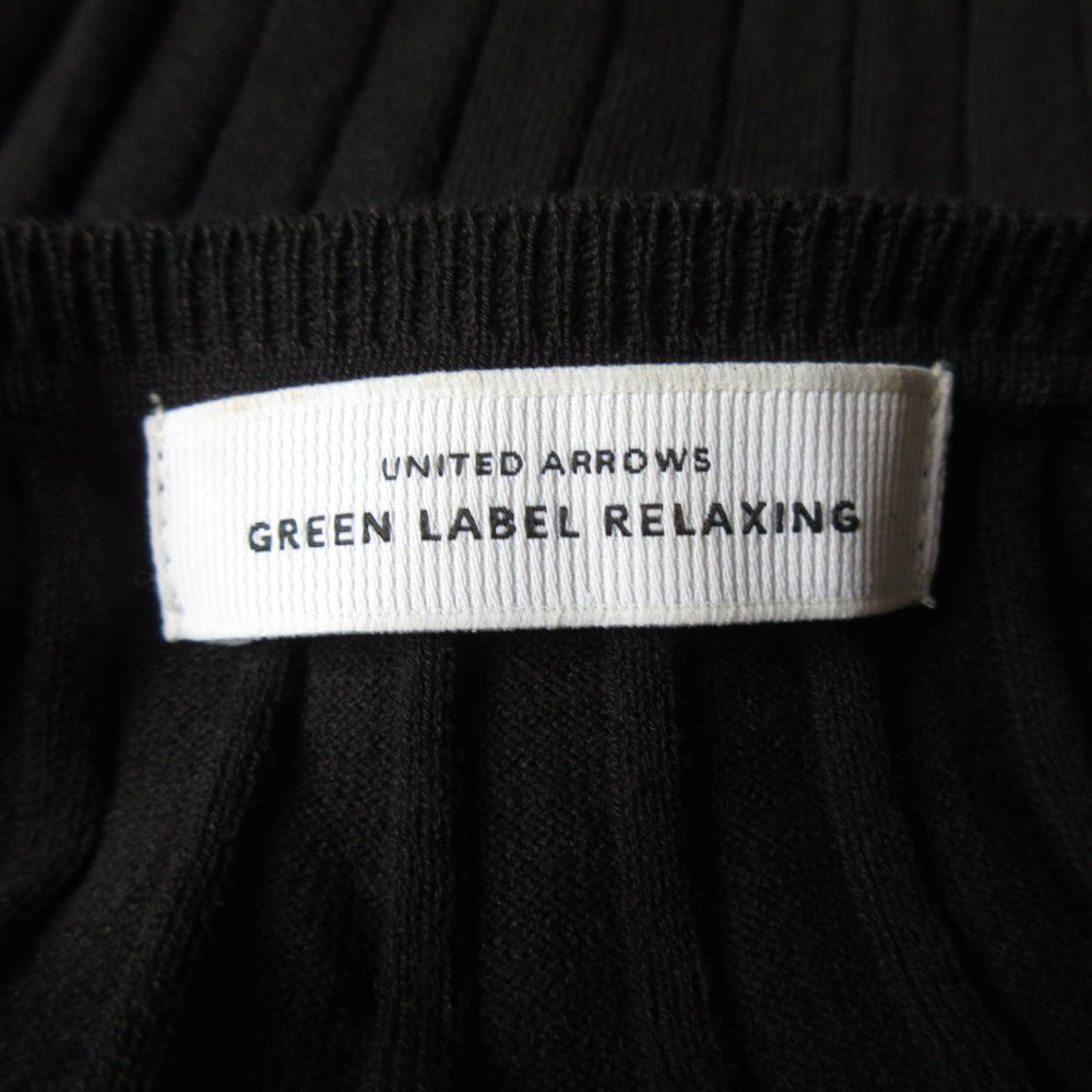 green label relaxing FFC ニット ドレス